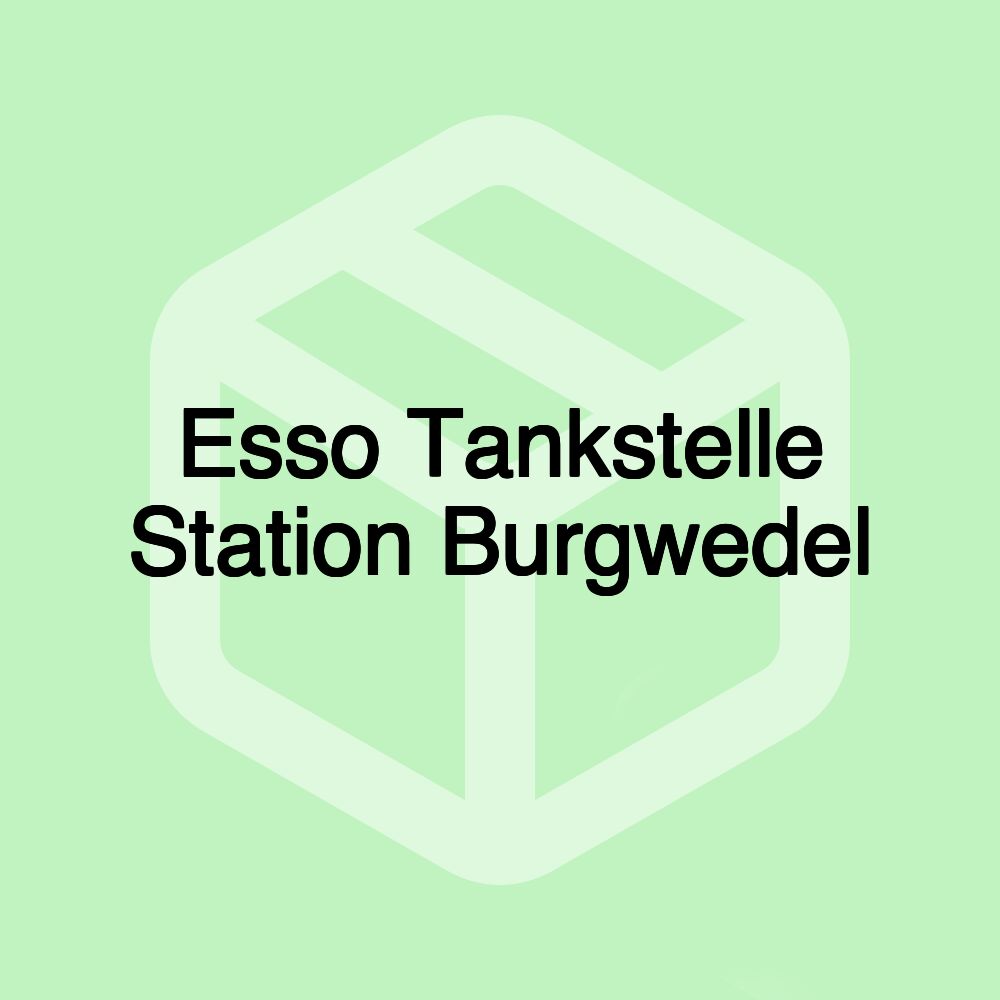 Esso Tankstelle Station Burgwedel