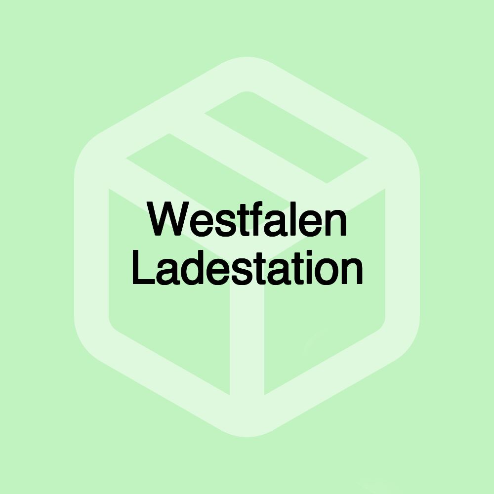 Westfalen Ladestation