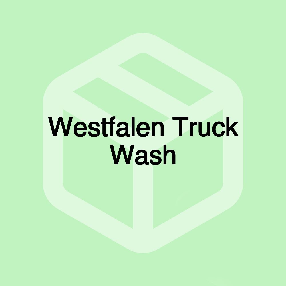 Westfalen Truck Wash