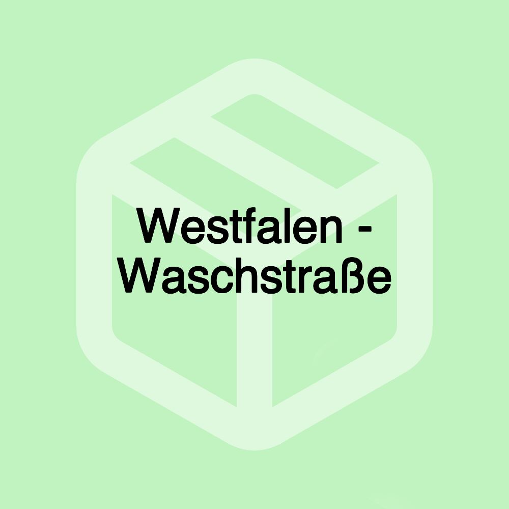 Westfalen - Waschstraße