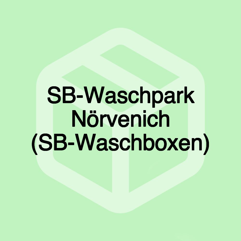 SB-Waschpark Nörvenich (SB-Waschboxen)