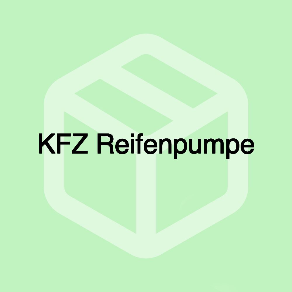 KFZ Reifenpumpe