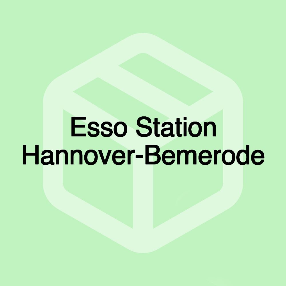 Esso Station Hannover-Bemerode