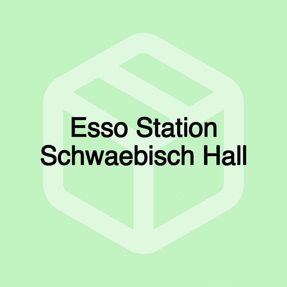 Esso Station Schwaebisch Hall