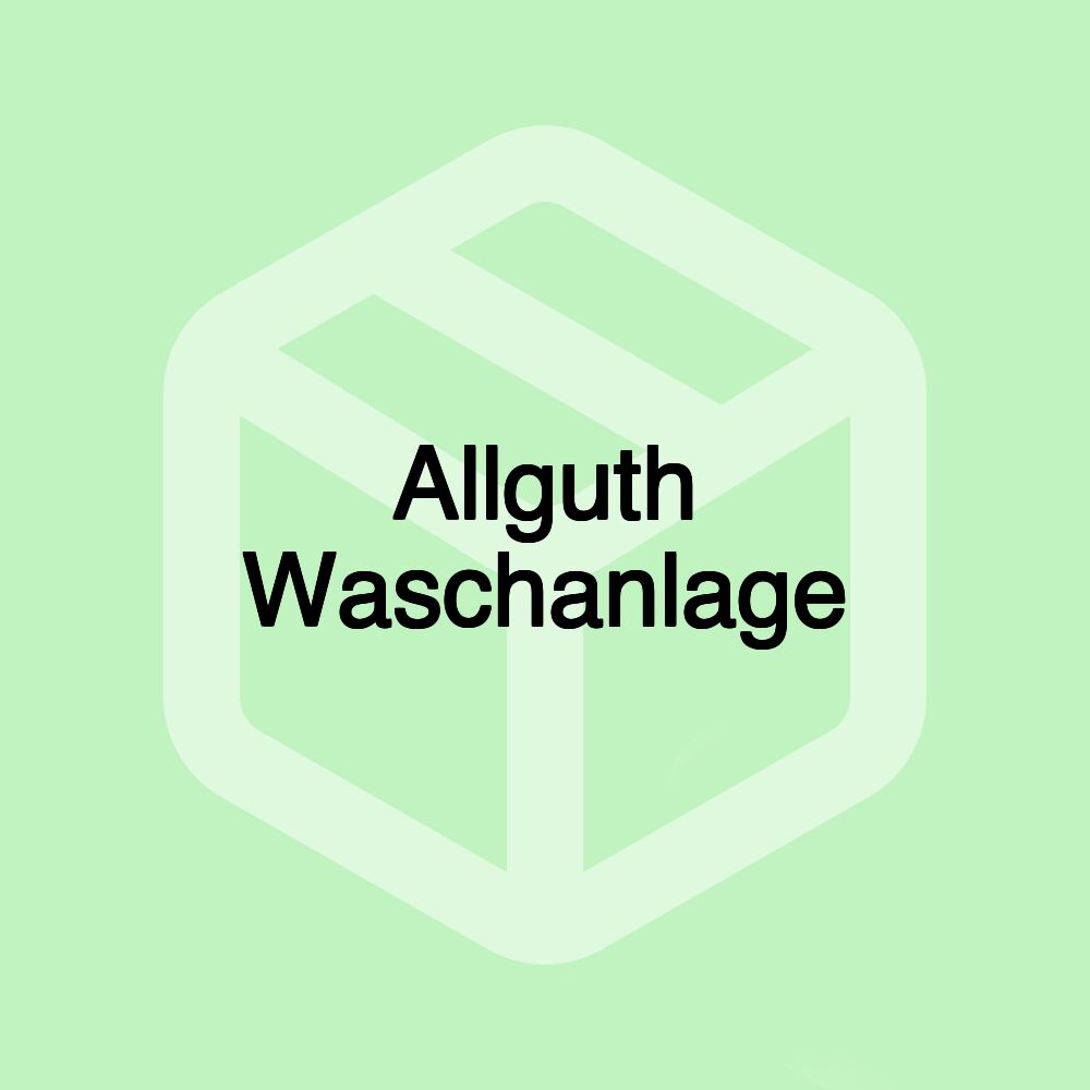 Allguth Waschanlage