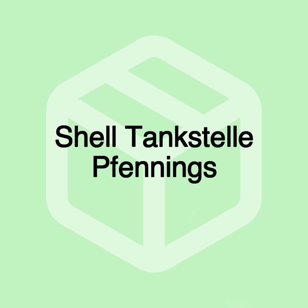 Shell Tankstelle Pfennings