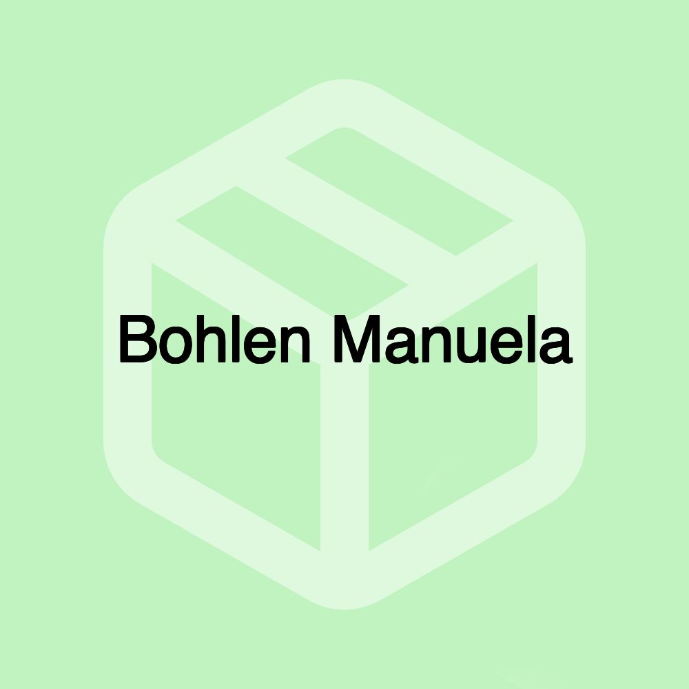 Bohlen Manuela