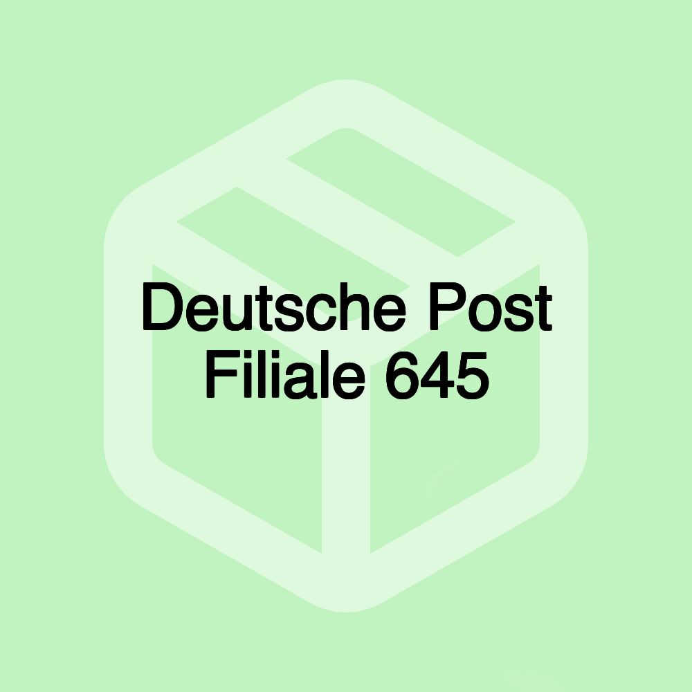 Deutsche Post Filiale 645