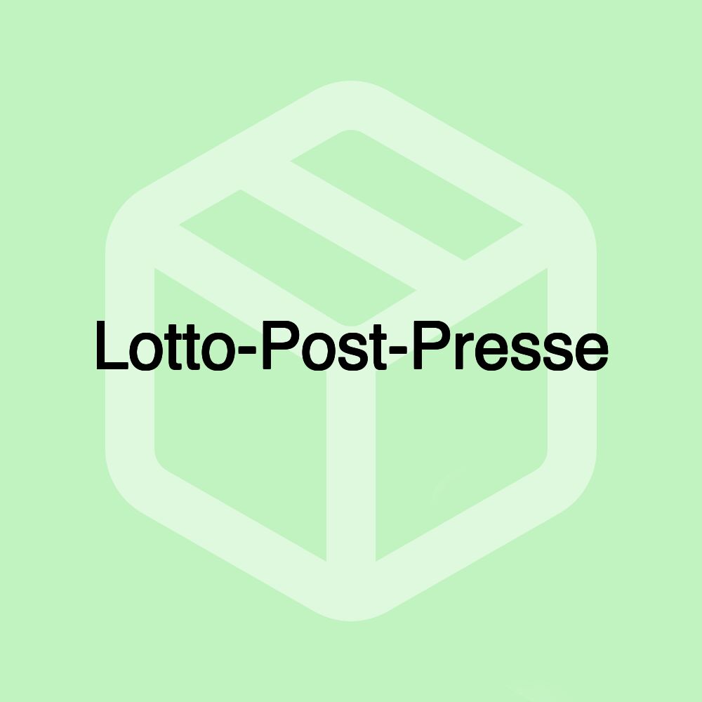 Lotto-Post-Presse