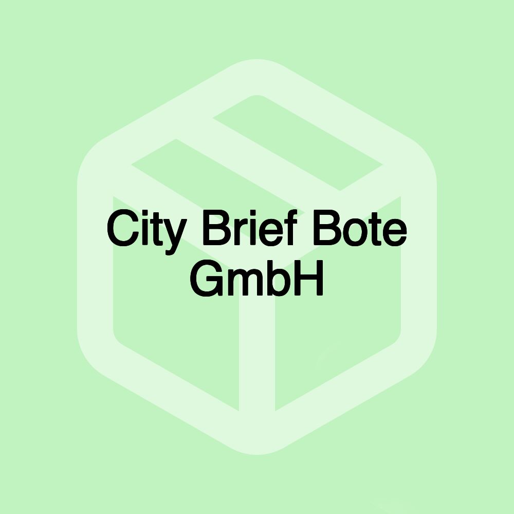 City Brief Bote GmbH