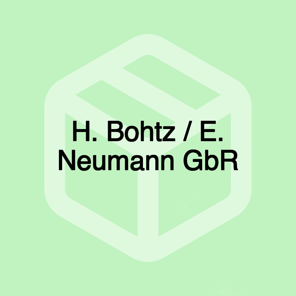 H. Bohtz / E. Neumann GbR