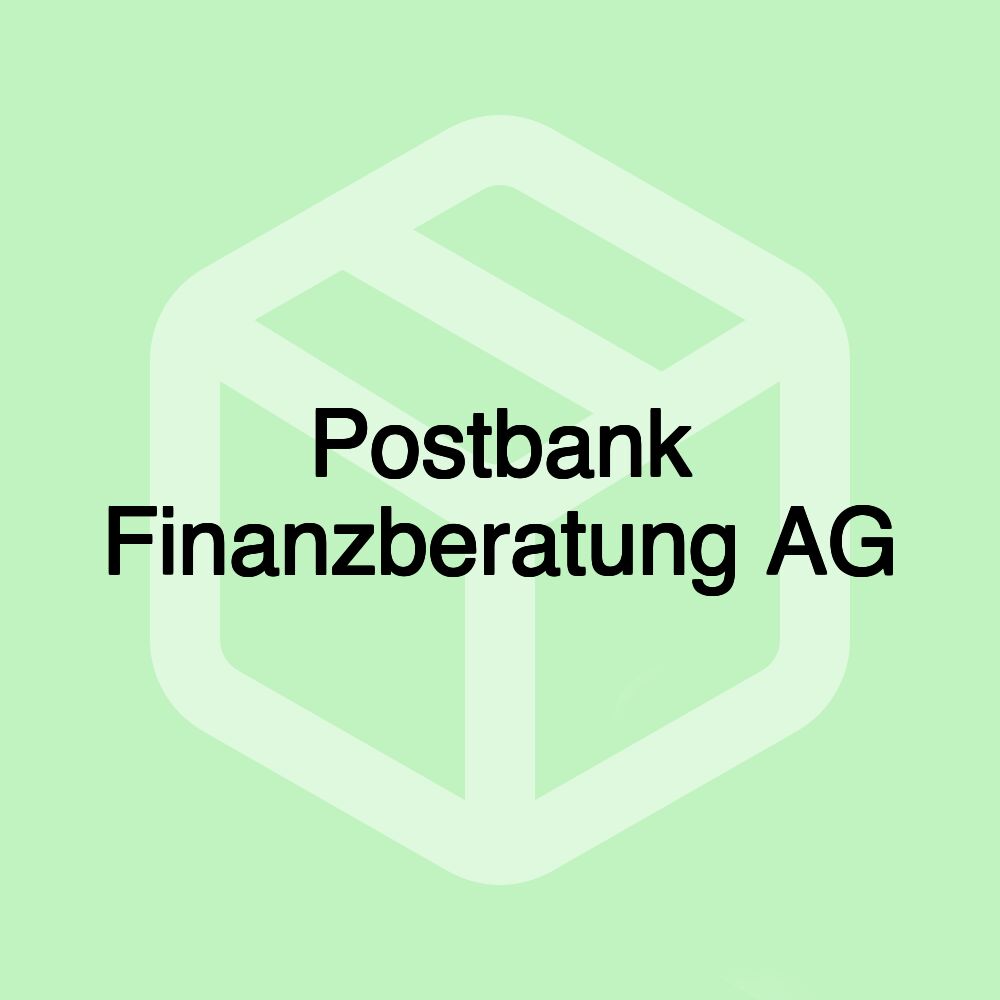 Postbank Finanzberatung AG