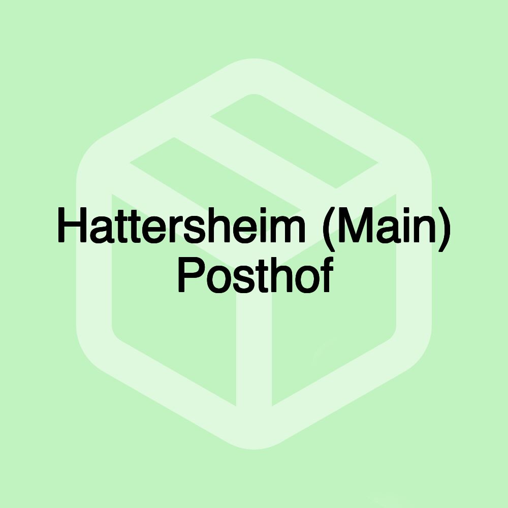 Hattersheim (Main) Posthof