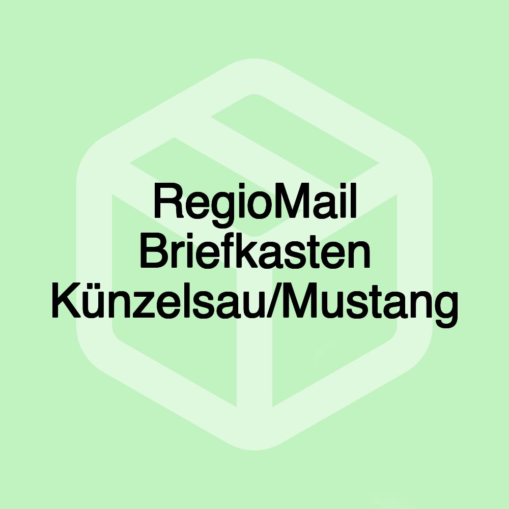 RegioMail Briefkasten Künzelsau/Mustang