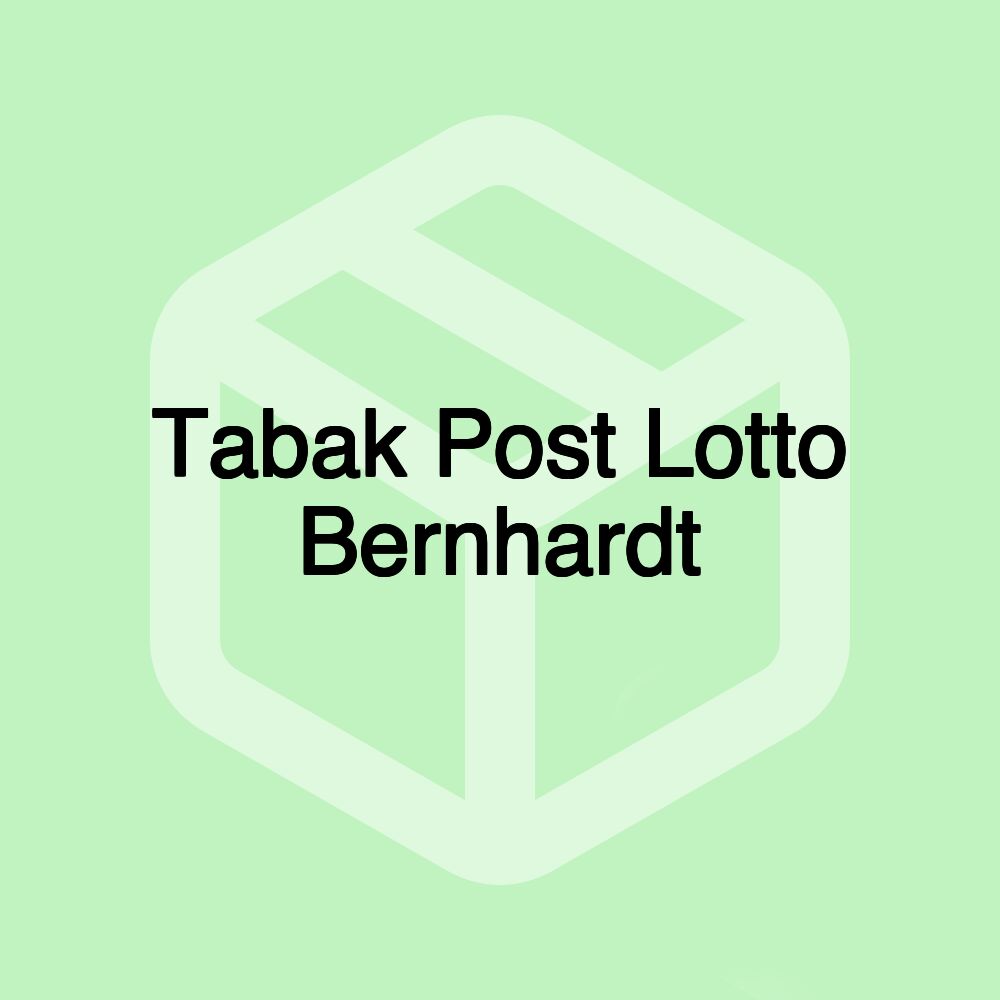 Tabak Post Lotto Bernhardt