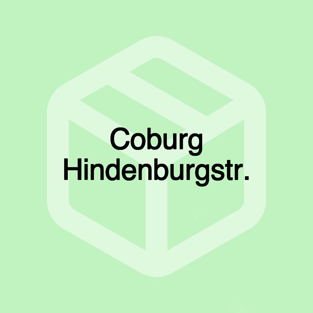 Coburg Hindenburgstr.