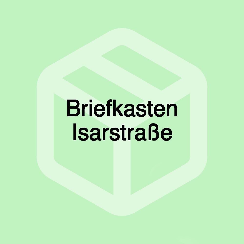 Briefkasten Isarstraße