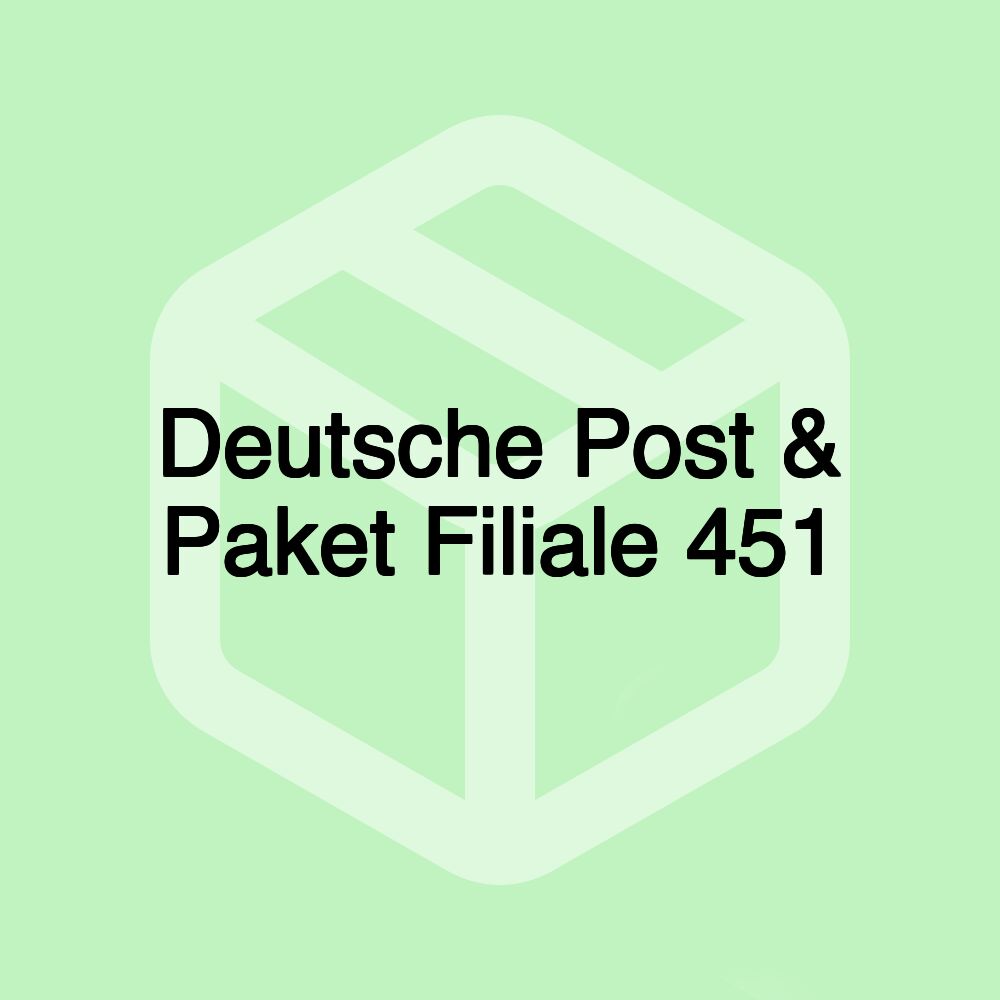 Deutsche Post & Paket Filiale 451