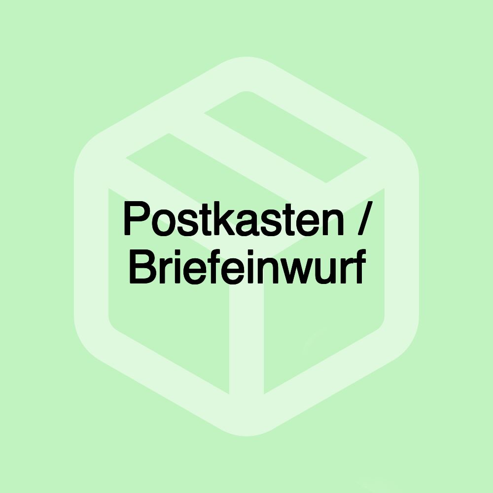 Postkasten / Briefeinwurf