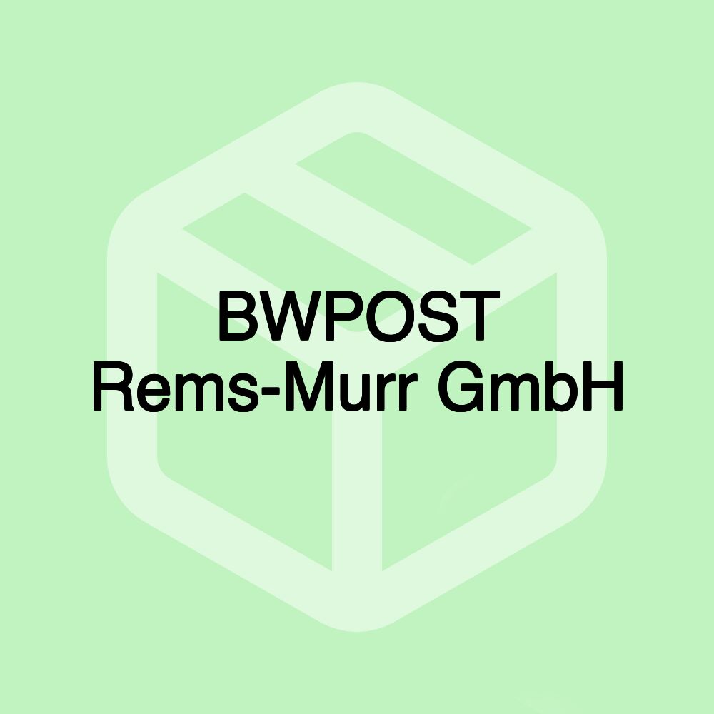 BWPOST Rems-Murr GmbH