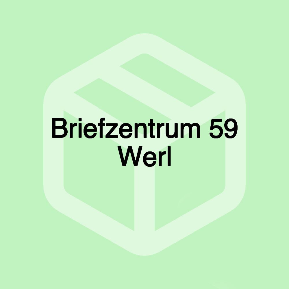 Briefzentrum 59 Werl