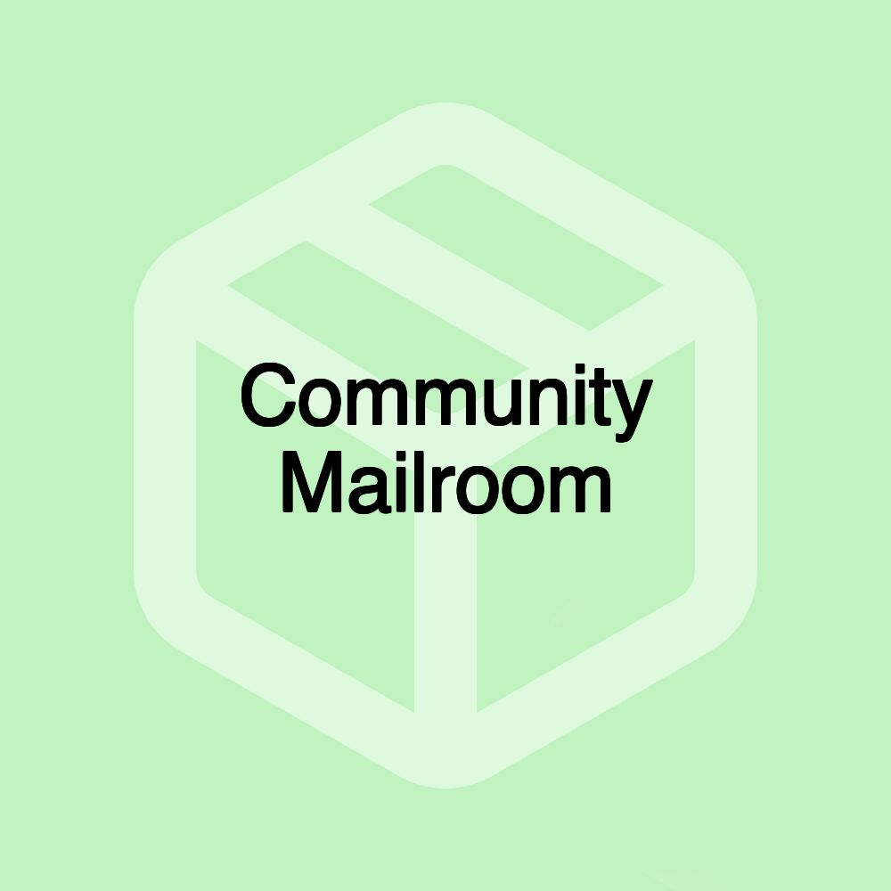 Community Mailroom