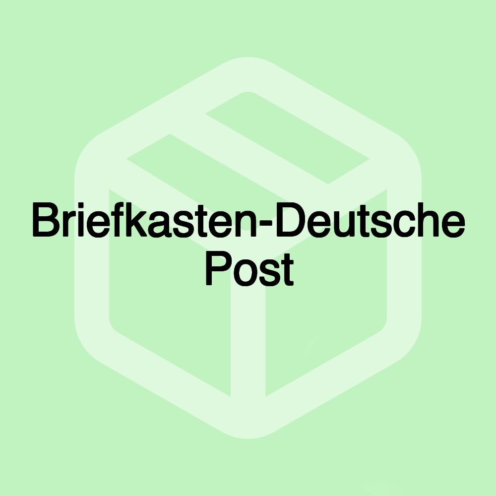 Briefkasten-Deutsche Post