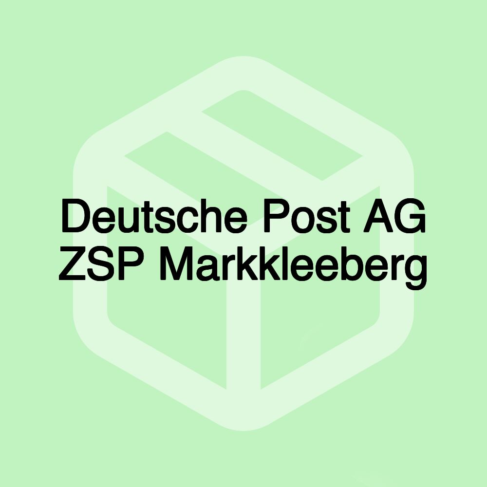 Deutsche Post AG ZSP Markkleeberg