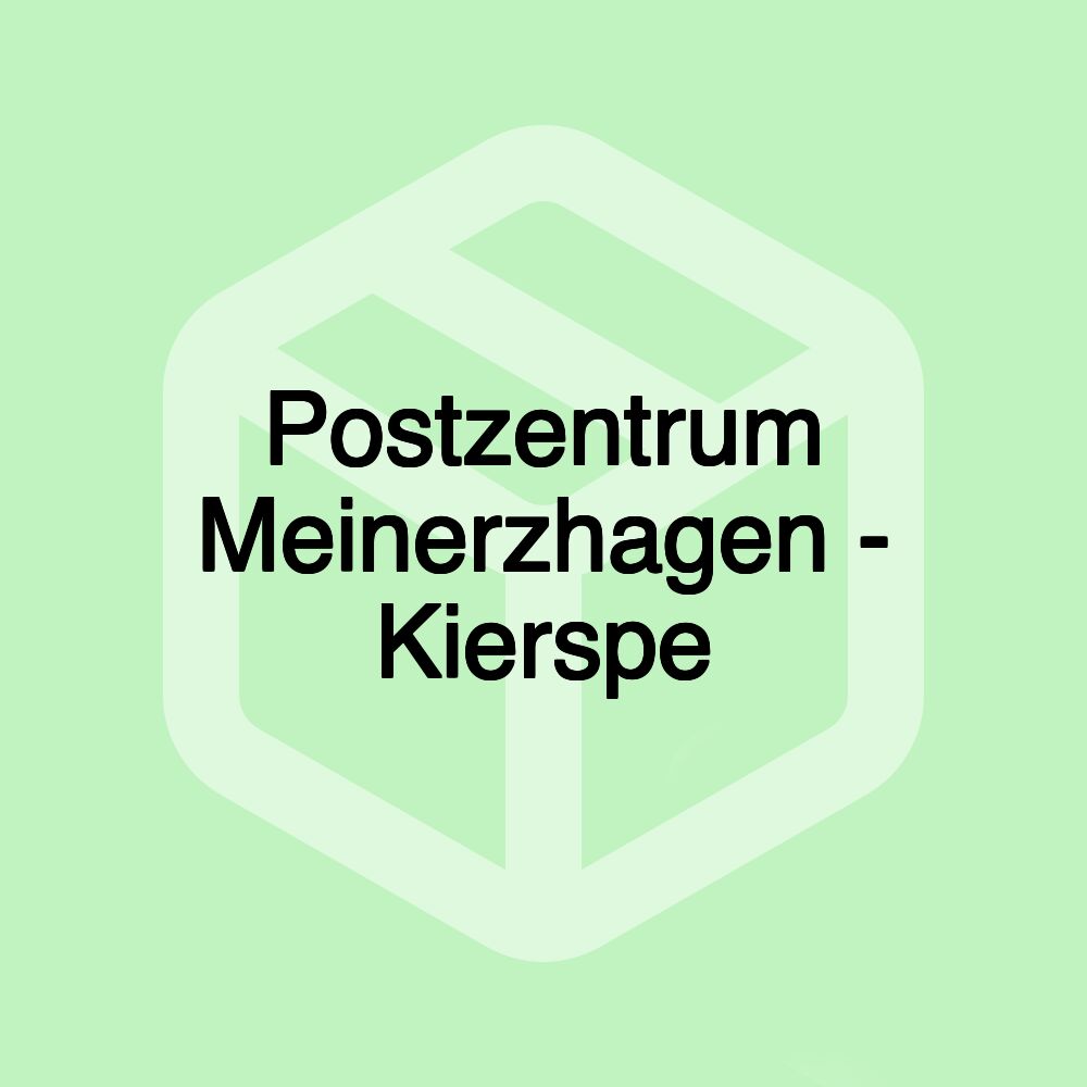 Postzentrum Meinerzhagen - Kierspe