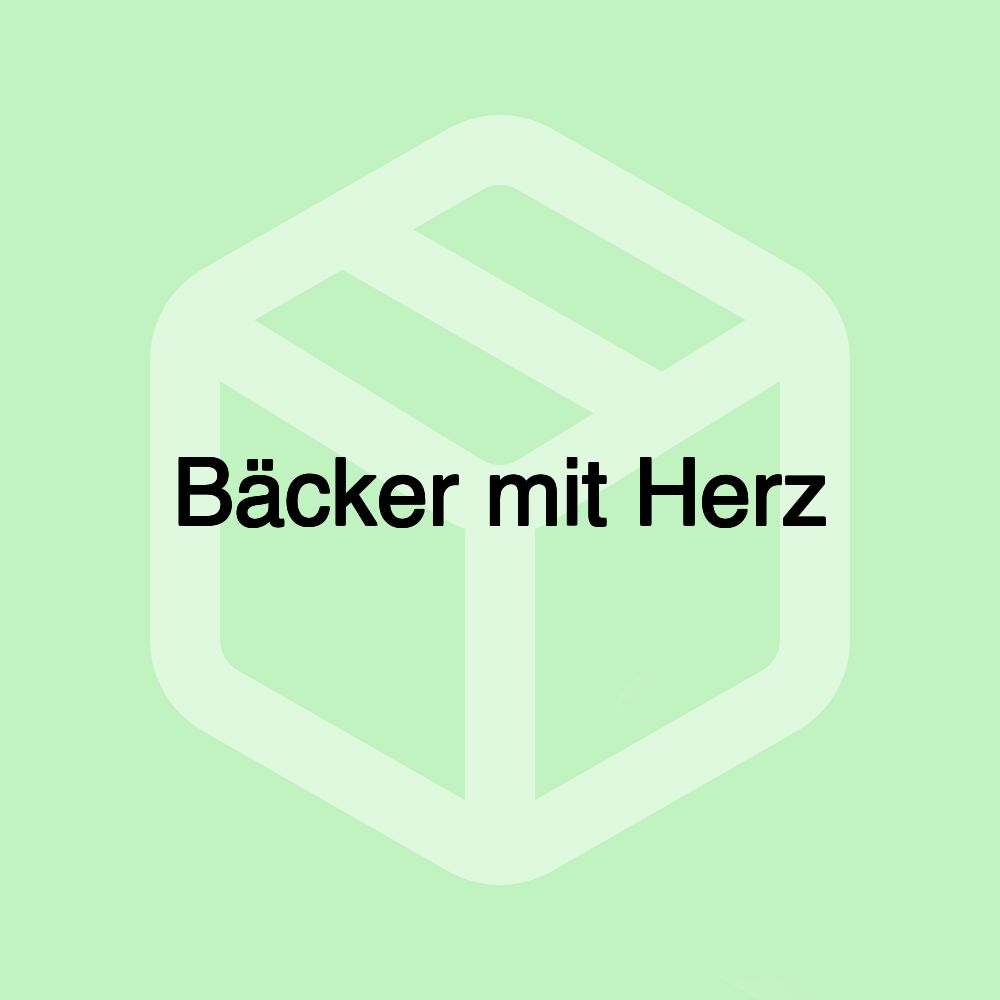 Bäcker mit Herz