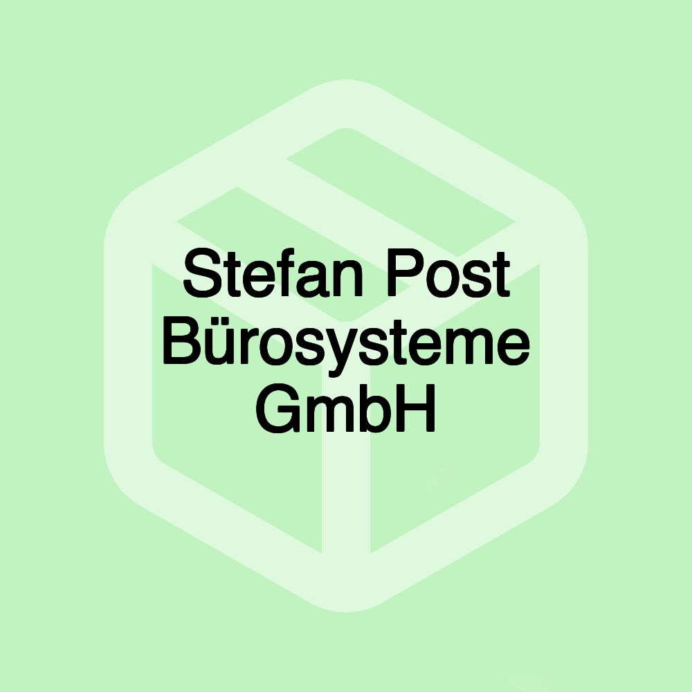 Stefan Post Bürosysteme GmbH