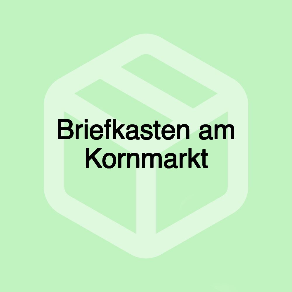 Briefkasten am Kornmarkt