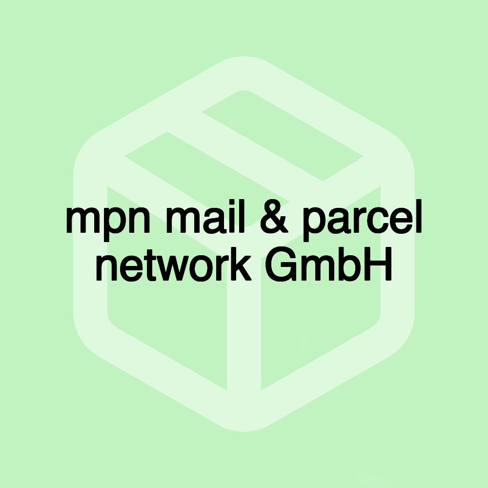 mpn mail & parcel network GmbH
