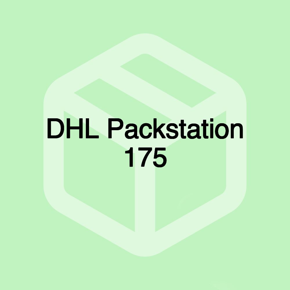 DHL Packstation 175