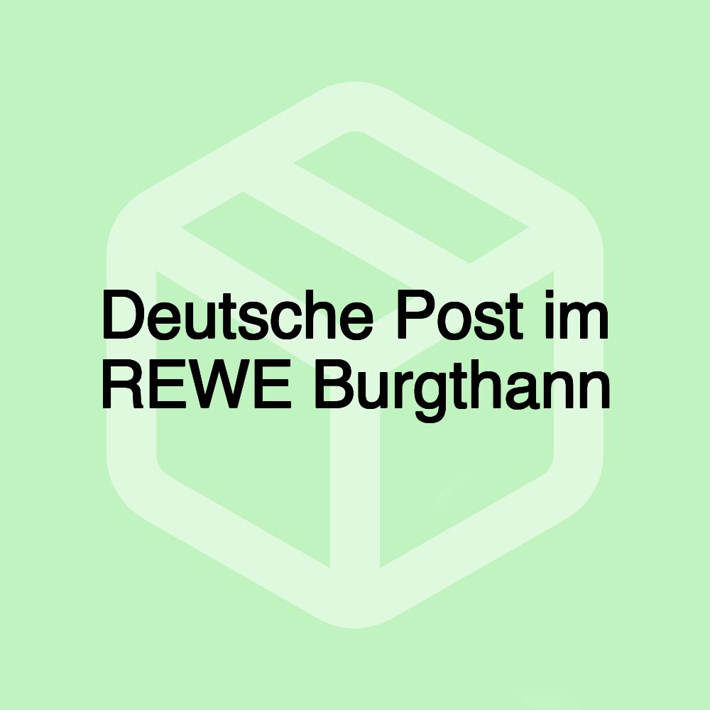 Deutsche Post im REWE Burgthann