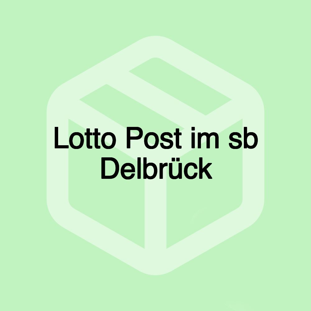Lotto Post im sb Delbrück
