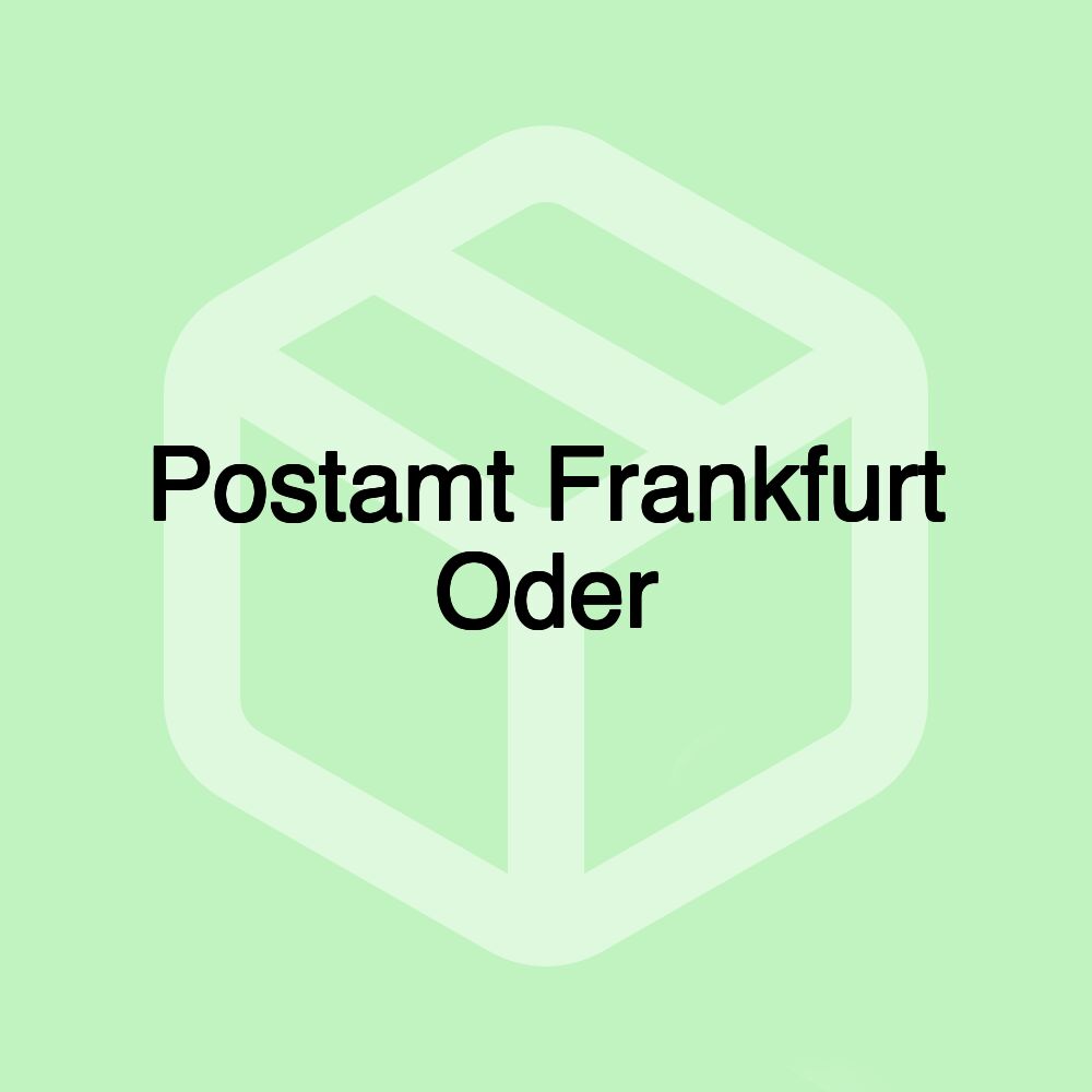 Postamt Frankfurt Oder