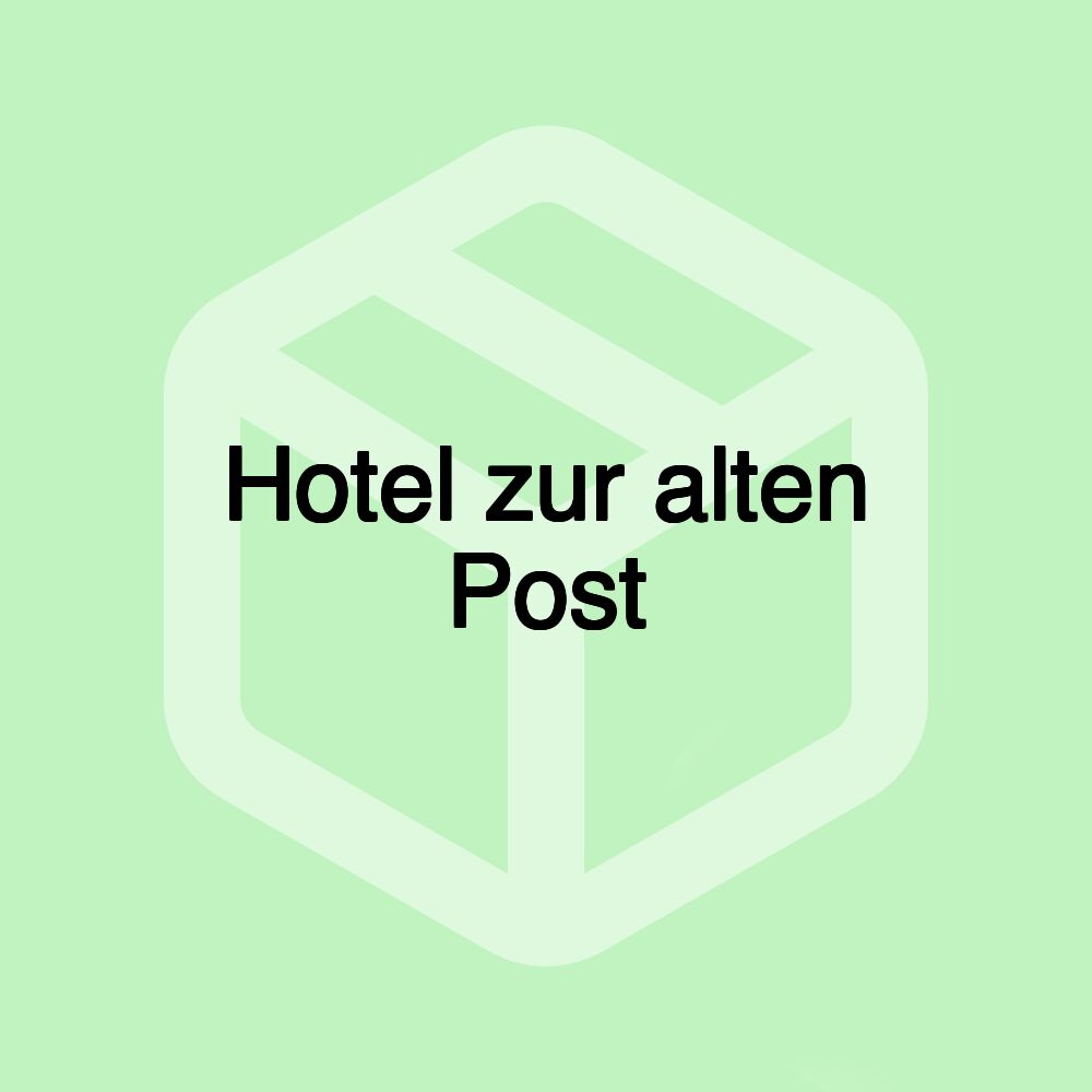 Hotel zur alten Post