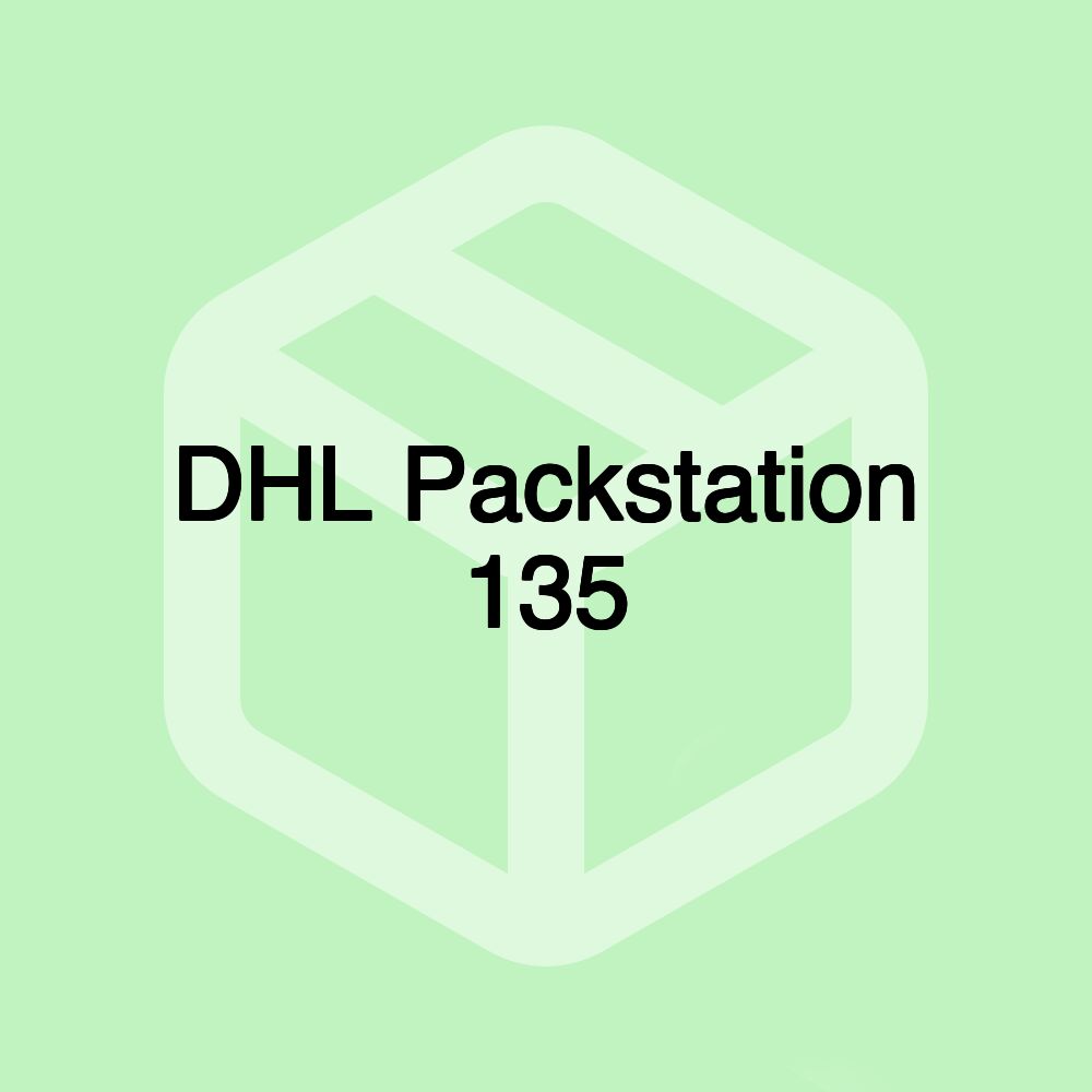 DHL Packstation 135