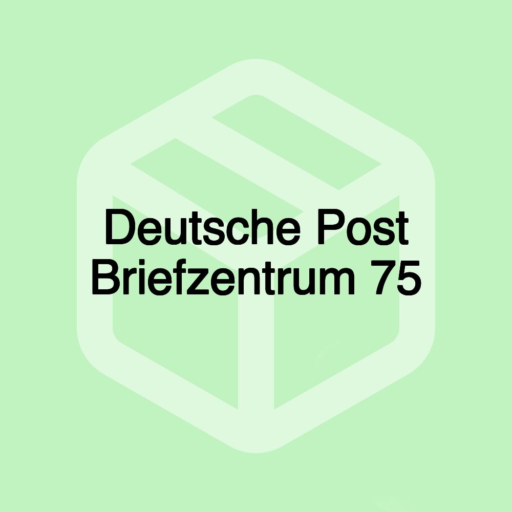 Deutsche Post Briefzentrum 75