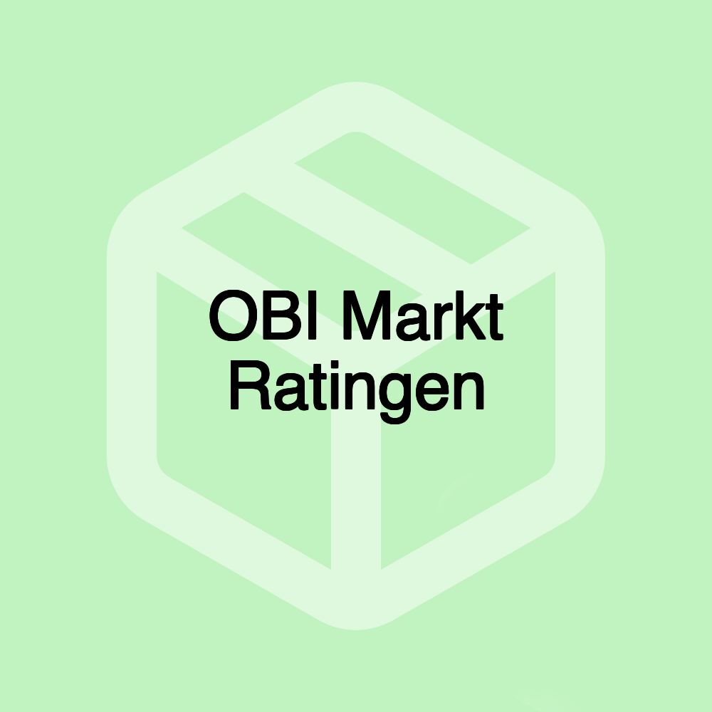 OBI Markt Ratingen