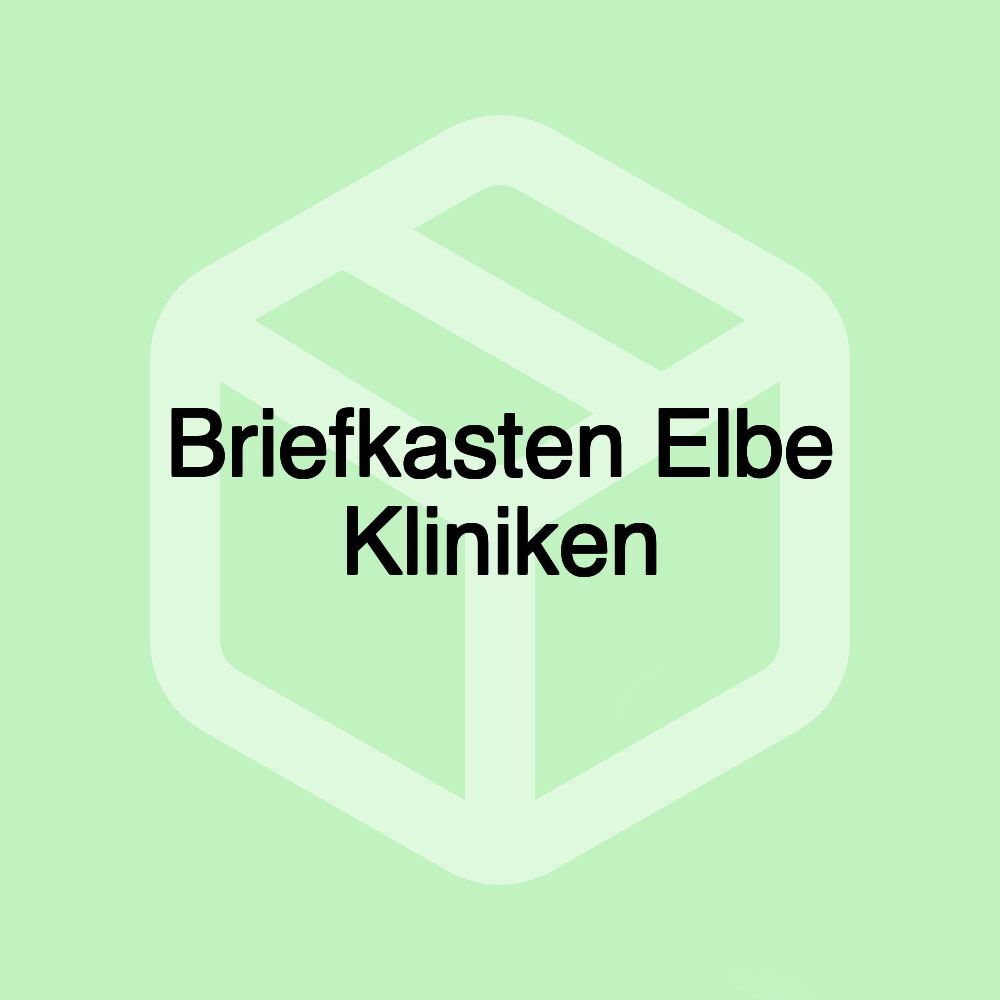 Briefkasten Elbe Kliniken