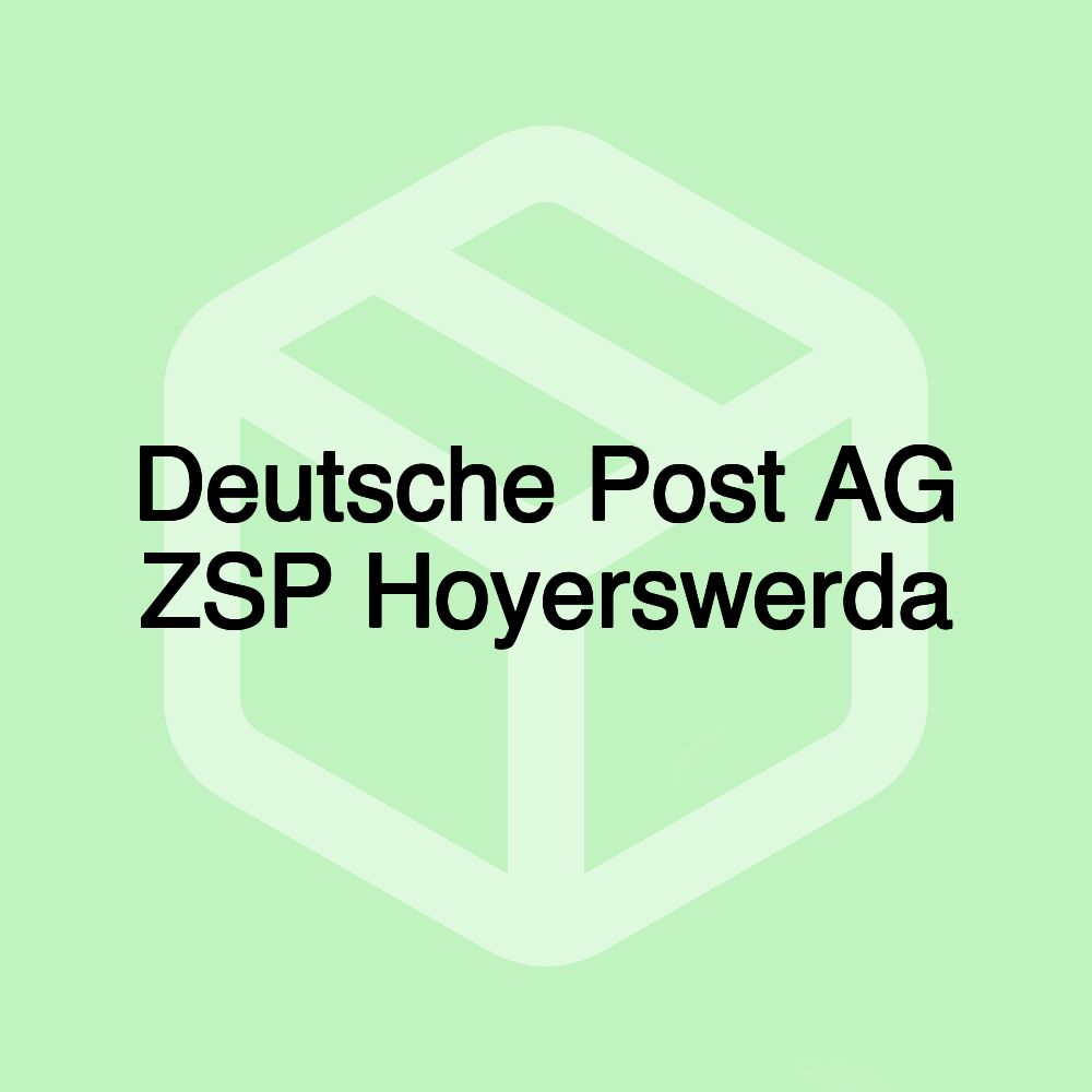 Deutsche Post AG ZSP Hoyerswerda