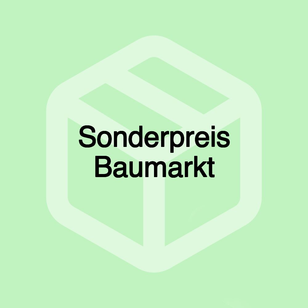 Sonderpreis Baumarkt